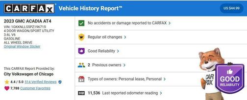 2023 GMC Acadia AWD AT4