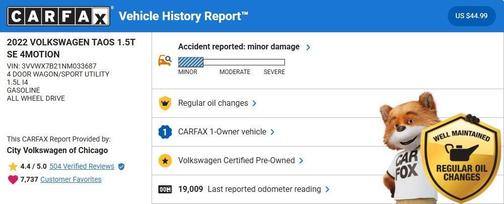 2022 Volkswagen Taos 1.5T SE