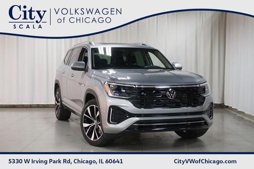 Silver Mist 2026 Volkswagen Atlas 2.0T SEL Premium R-Line 4MOTION