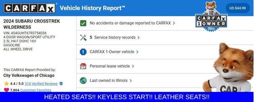 2024 Subaru Crosstrek Wilderness