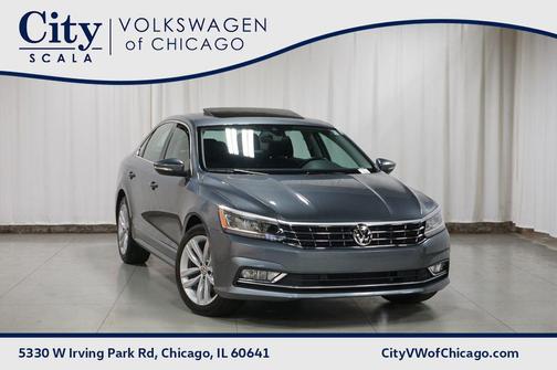 Platinum Gray Metallic 2018 Volkswagen Passat 2.0T SEL Premium