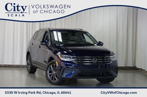 Atlantic Blue Metallic 2023 Volkswagen Tiguan 2.0T SE 4MOTION