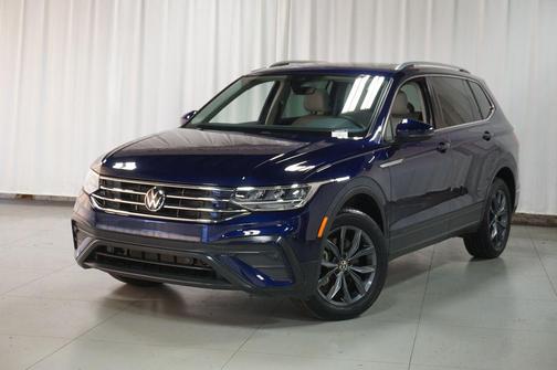Atlantic Blue Metallic 2023 Volkswagen Tiguan 2.0T SE 4MOTION