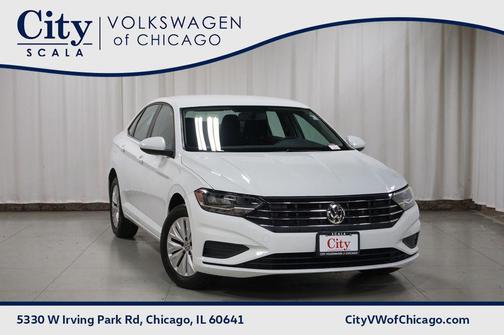 Pure White 2019 Volkswagen Jetta 1.4T S