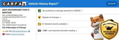 2024 Volkswagen Taos 1.5T S