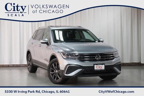 Silver Metallic 2024 Volkswagen Tiguan 2.0T SE 4MOTION