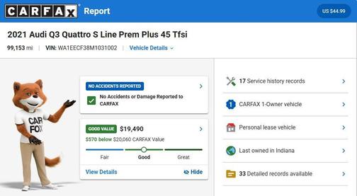 Glacier White Metallic 2021 Audi Q3 45 S line Premium Plus