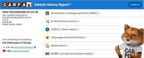 2024 Volkswagen Atlas 2.0T SE w/Technology