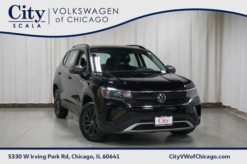 Deep Black Pearl 2022 Volkswagen Taos 1.5T S