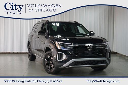 Deep Black 2026 Volkswagen Atlas Peak Edition