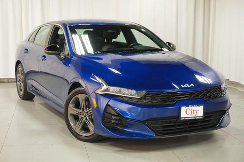Sapphire Blue 2022 Kia K5 GT-Line