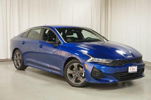 Sapphire Blue 2022 Kia K5 GT-Line
