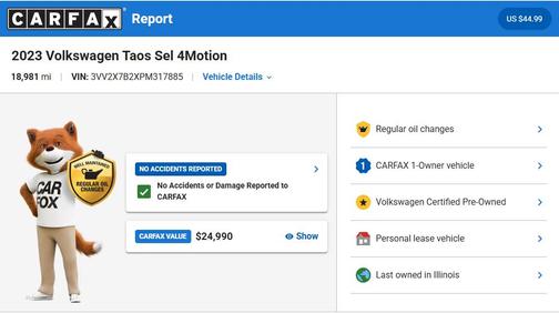 2023 Volkswagen Taos 1.5T SEL