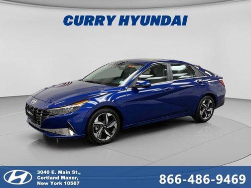 Intense Blue 2023 Hyundai ELANTRA Limited