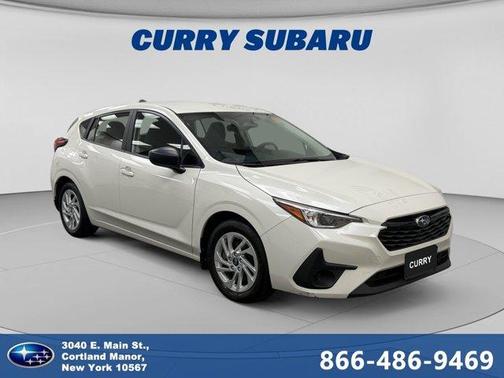 Crystal White Pearl 2024 Subaru Impreza Base