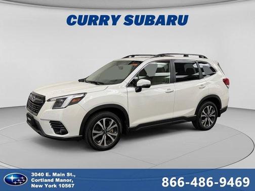 Crystal White Pearl 2023 Subaru Forester 2.5i Limited
