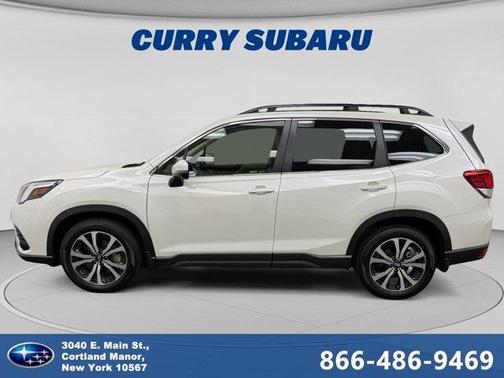 Crystal White Pearl 2023 Subaru Forester 2.5i Limited