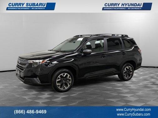 Crystal Black Silica 2025 Subaru Forester Premium
