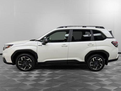 Crystal White Pearl 2025 Subaru Forester Hybrid