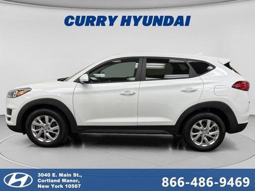 White Cream 2021 Hyundai TUCSON SE