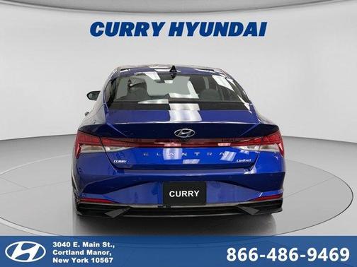 Intense Blue 2023 Hyundai ELANTRA Limited