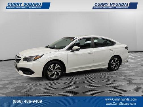 Crystal White Pearl 2022 Subaru Legacy Premium