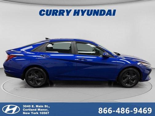 Intense Blue 2023 Hyundai ELANTRA SEL