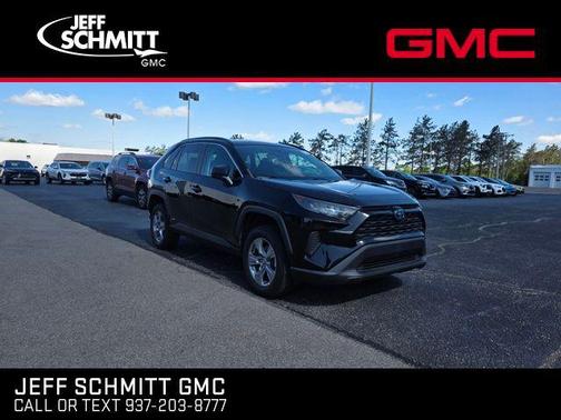 Midnight Black Metallic 2022 Toyota RAV4 Hybrid LE