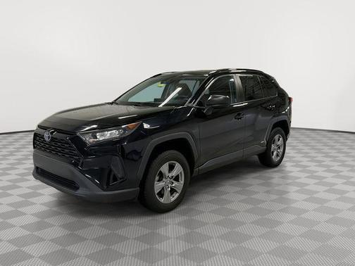 Midnight Black Metallic 2022 Toyota RAV4 Hybrid LE