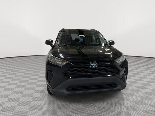 Midnight Black Metallic 2022 Toyota RAV4 Hybrid LE