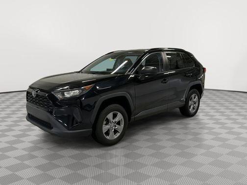 Midnight Black Metallic 2022 Toyota RAV4 Hybrid LE