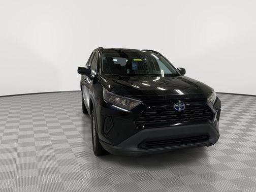 Midnight Black Metallic 2022 Toyota RAV4 Hybrid LE