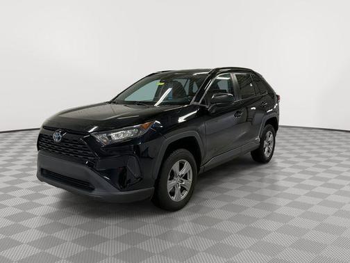 Midnight Black Metallic 2022 Toyota RAV4 Hybrid LE