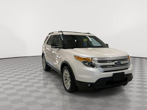 WHITE PLATINUM MET TRI-COAT 2015 Ford Explorer XLT