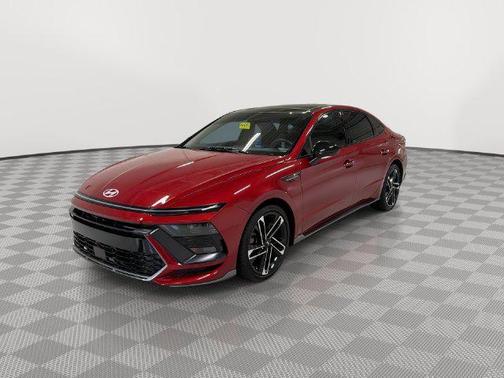 Ultimate red 2025 Hyundai SONATA N Line