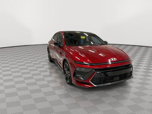 Ultimate red 2025 Hyundai SONATA N Line