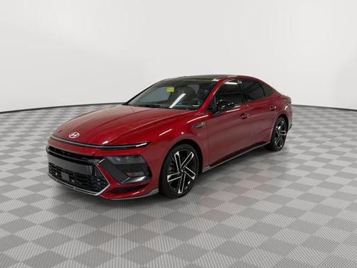 Ultimate red 2025 Hyundai SONATA N Line