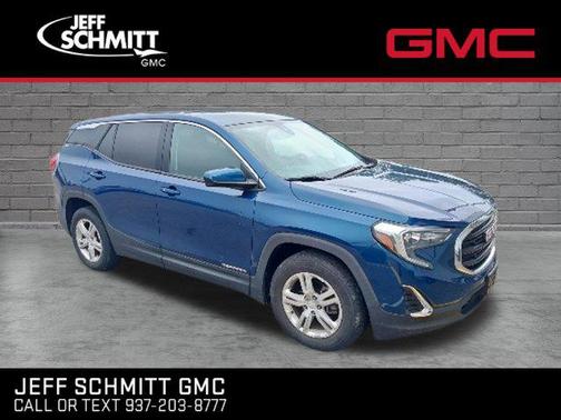 Blue Emerald Metallic 2020 GMC Terrain SLE