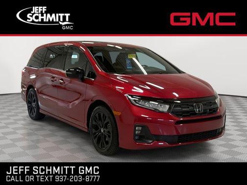 Radiant Red Metallic II 2025 Honda Odyssey Sport-L