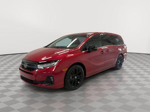 Radiant Red Metallic II 2025 Honda Odyssey Sport-L