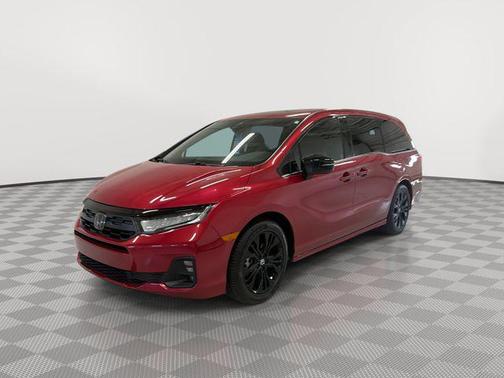 Radiant Red Metallic II 2025 Honda Odyssey Sport-L