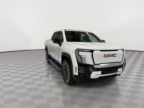 Summit White 2026 GMC Sierra EV Extended Range Denali