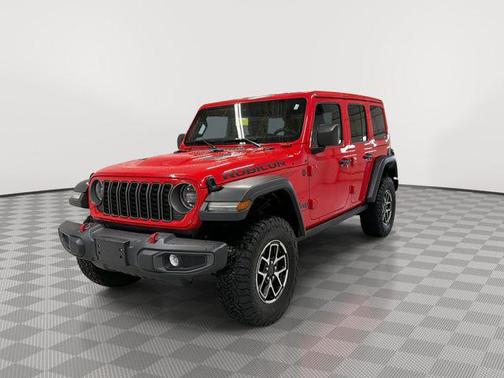 Firecracker Red Clearcoat 2025 Jeep Wrangler Rubicon