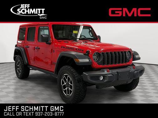 Firecracker Red Clearcoat 2025 Jeep Wrangler Rubicon