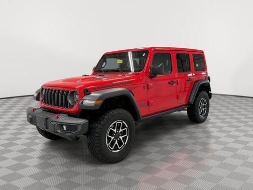 Firecracker Red Clearcoat 2025 Jeep Wrangler Rubicon