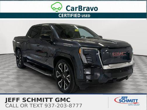 Deep Ocean Metallic 2026 GMC Sierra EV Max Range Denali