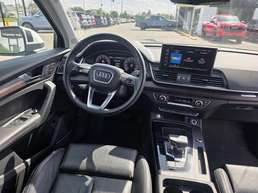 Arkona White 2024 Audi Q5 45 S line Premium Plus