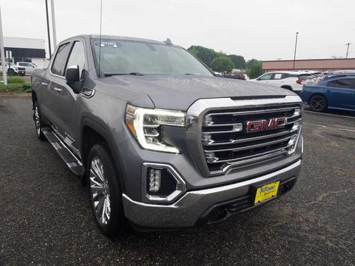 Gray 2021 GMC Sierra 1500 SLT