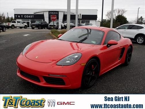 Black 2017 Porsche 718 Cayman S