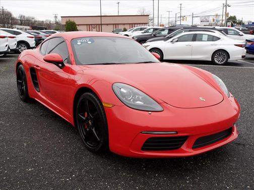 Black 2017 Porsche 718 Cayman S